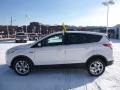 2013 White Platinum Metallic Tri-Coat Ford Escape SEL 2.0L EcoBoost 4WD  photo #6