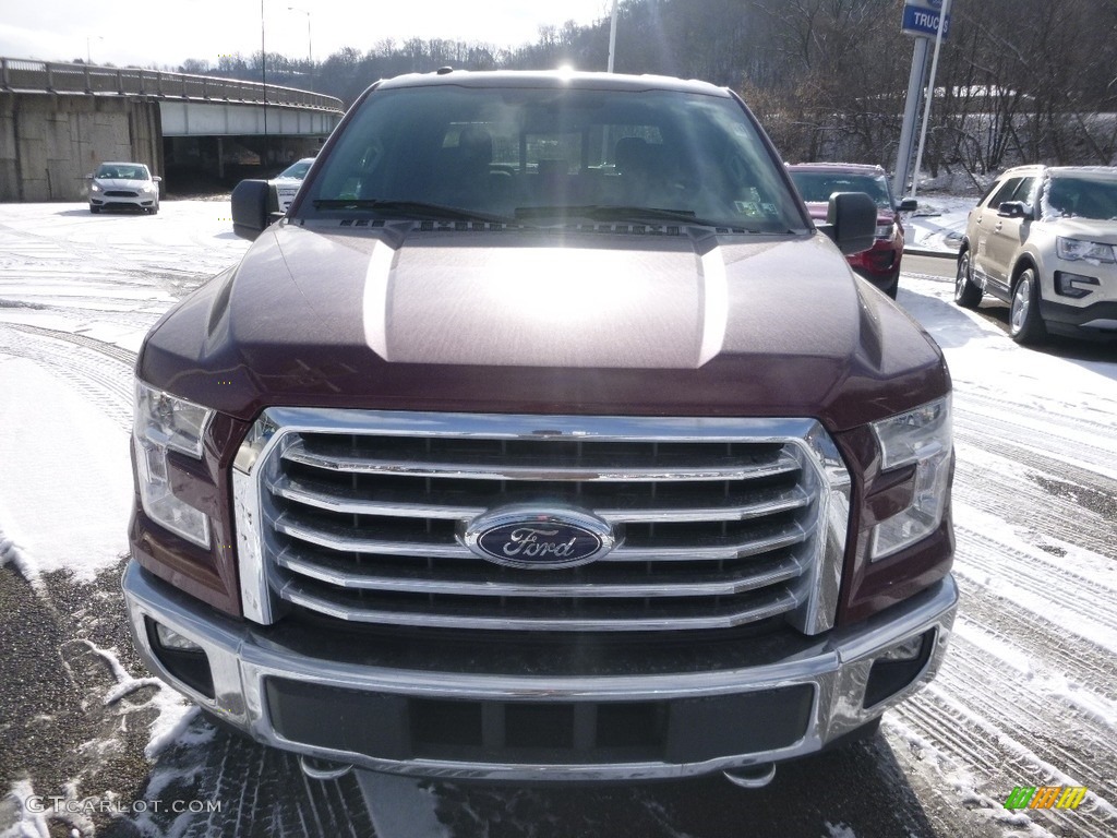 2017 F150 XLT SuperCrew 4x4 - Bronze Fire / Earth Gray photo #7