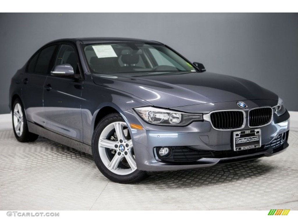 2014 3 Series 328d Sedan - Mineral Grey Metallic / Black photo #12