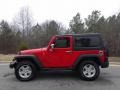 2016 Firecracker Red Jeep Wrangler Sport  photo #1