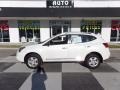 Pearl White 2015 Nissan Rogue Select S