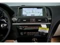 2017 BMW 6 Series Ivory White Interior Navigation Photo
