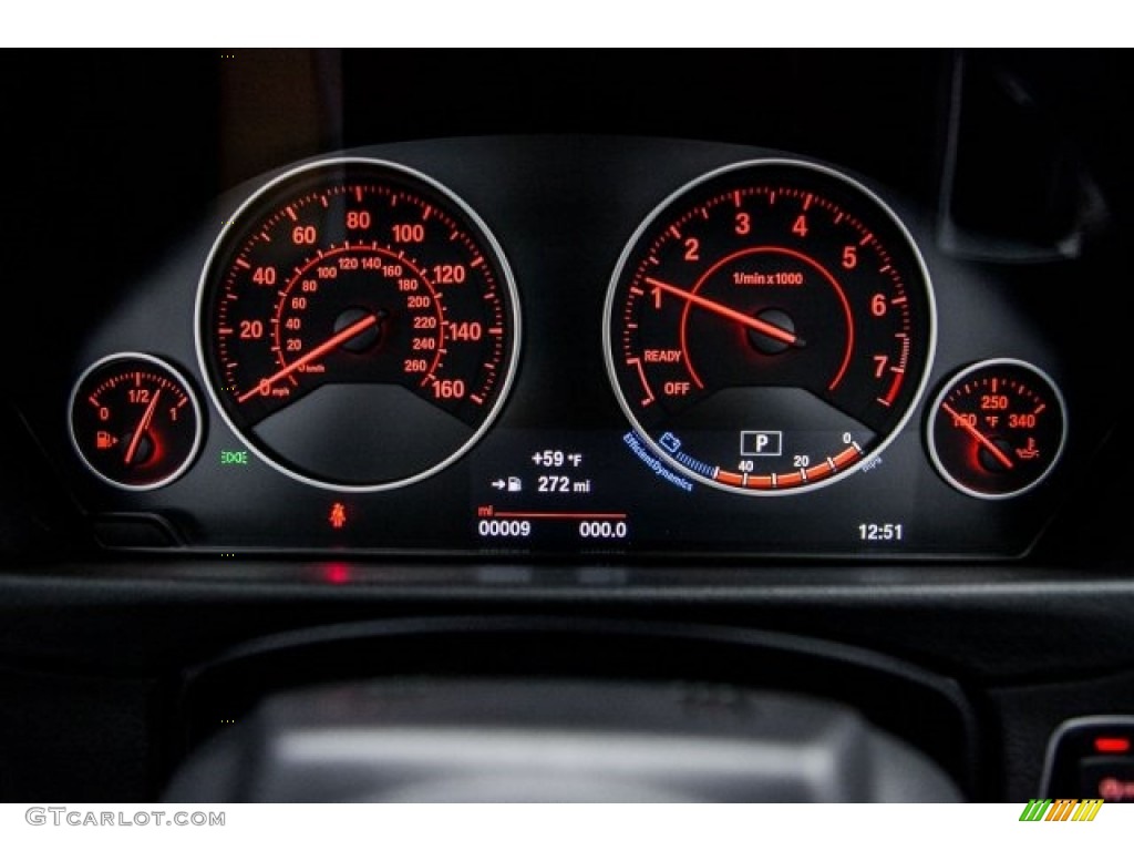 2017 BMW 4 Series 430i Convertible Gauges Photo #117970457