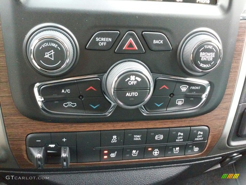 2017 Ram 2500 Laramie Crew Cab 4x4 Controls Photo #117971879