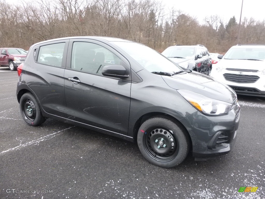 Nightfall Gray Metallic 2017 Chevrolet Spark LS Exterior Photo #117972002
