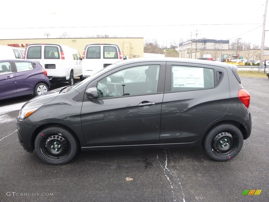 Nightfall Gray Metallic 2017 Chevrolet Spark LS Exterior Photo #117972173