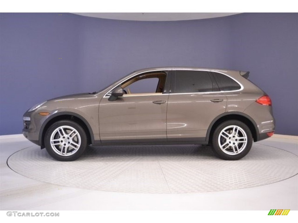 2014 Cayenne  - Umber Metallic / Luxor Beige photo #4