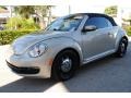 2014 Moonrock Silver Metallic Volkswagen Beetle 2.5L Convertible  photo #5