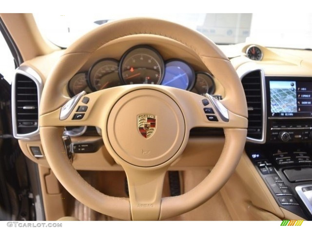 2014 Cayenne  - Umber Metallic / Luxor Beige photo #30