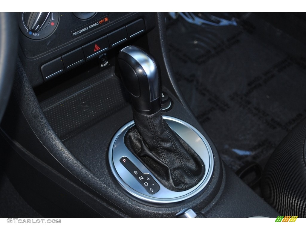 2014 Beetle 2.5L Convertible - Moonrock Silver Metallic / Titan Black photo #17