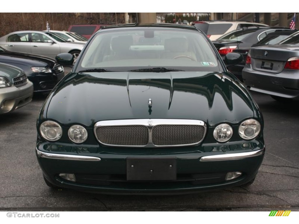 2006 XJ XJ8 L - British Racing Green / Barley photo #2