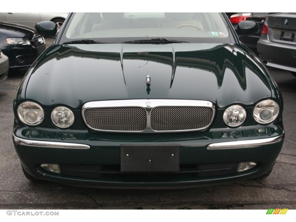 2006 XJ XJ8 L - British Racing Green / Barley photo #3