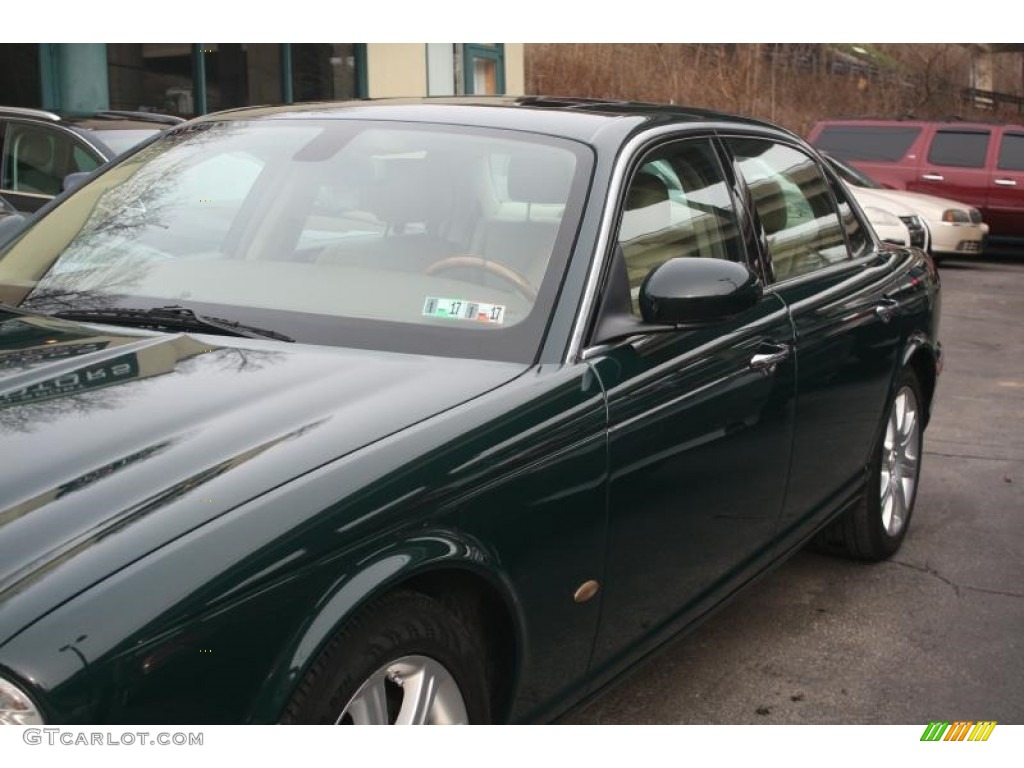 2006 XJ XJ8 L - British Racing Green / Barley photo #9