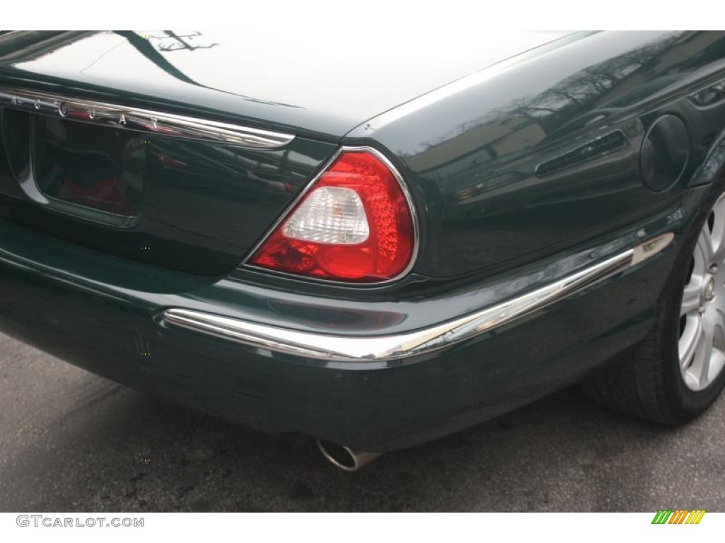 2006 XJ XJ8 L - British Racing Green / Barley photo #13