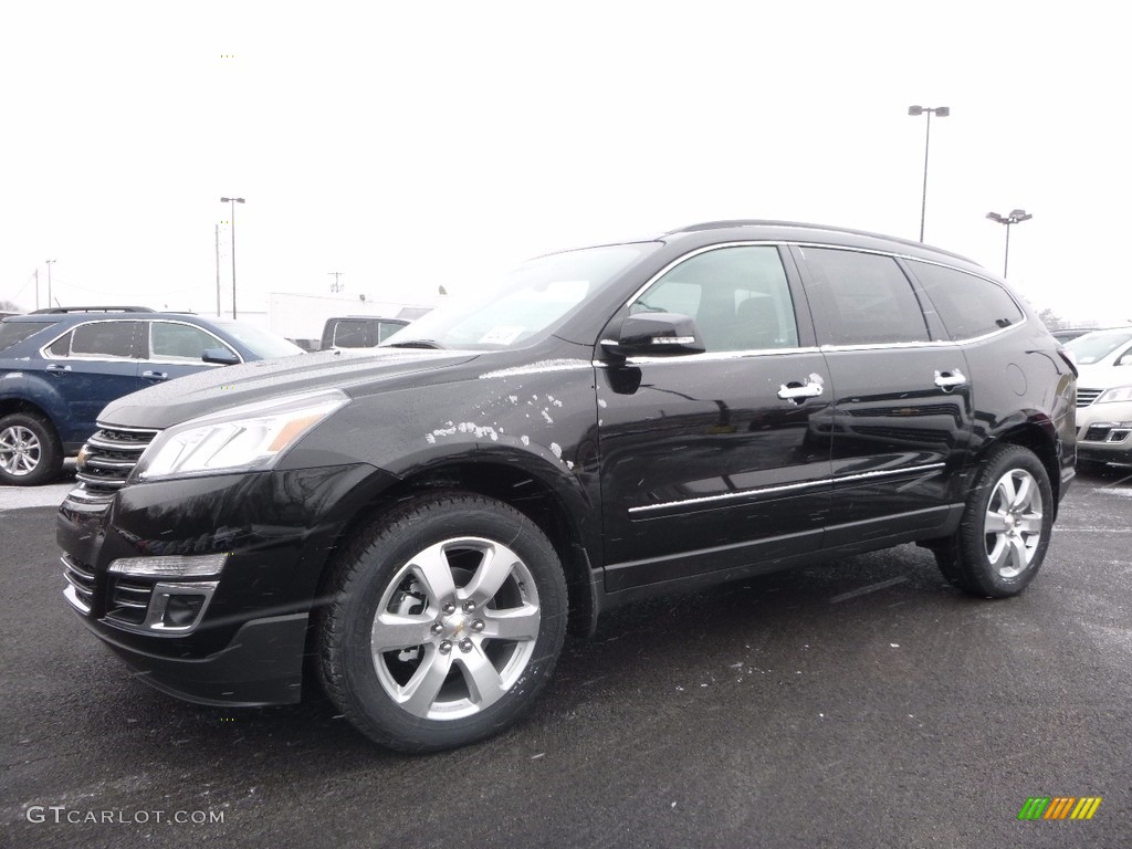 2017 Traverse Premier AWD - Mosaic Black Metallic / Ebony/Saddle Up photo #1