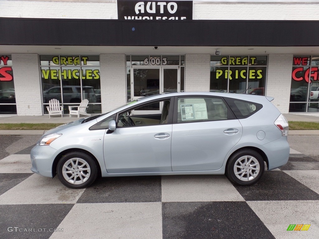 Clear Sky Metallic Toyota Prius v