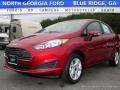 2016 Ruby Red Metallic Ford Fiesta SE Sedan  photo #1