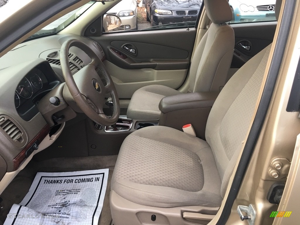 2006 Malibu LT V6 Sedan - Sandstone Metallic / Cashmere Beige photo #18