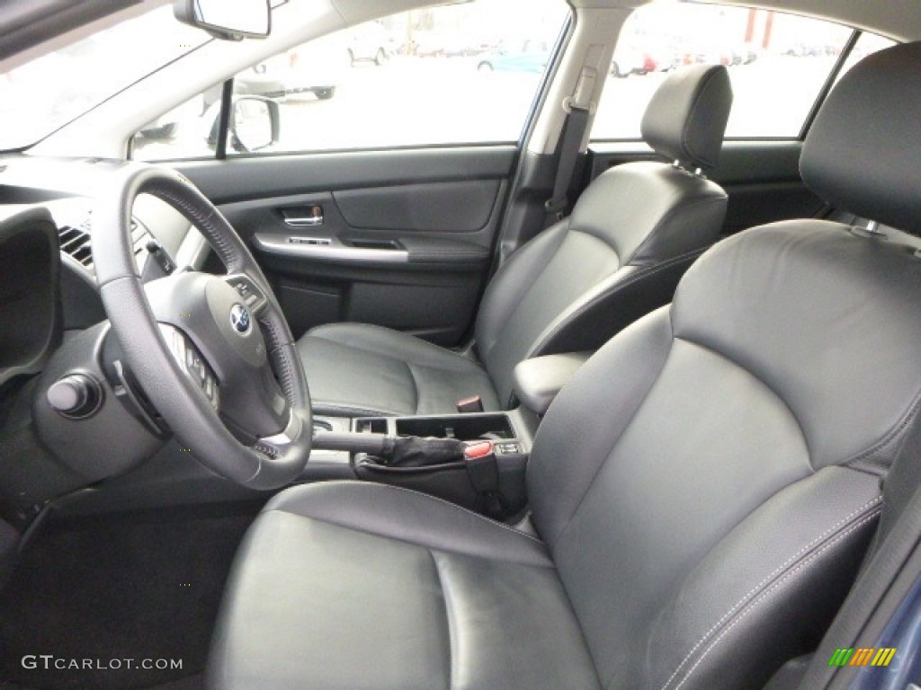 Black Interior 2016 Subaru Impreza 2.0i Limited 5-door Photo #117976478