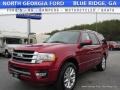 2017 Ruby Red Ford Expedition Limited  photo #1