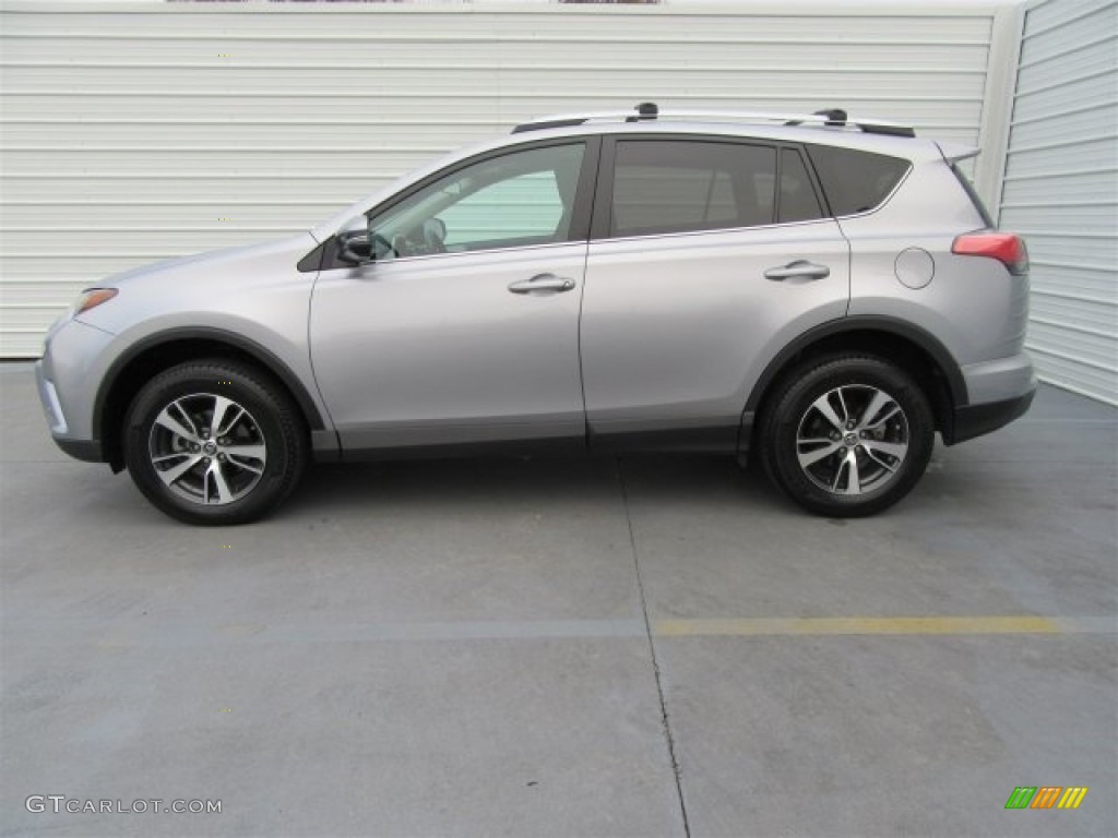 2016 RAV4 XLE - Silver Sky Metallic / Black photo #11