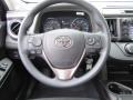 Black 2017 Toyota RAV4 LE Steering Wheel