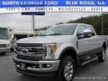 2017 Ingot Silver Ford F250 Super Duty Lariat Crew Cab 4x4  photo #1
