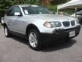 2005 Titanium Silver Metallic BMW X3 3.0i  photo #8