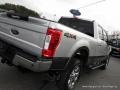 2017 Ingot Silver Ford F250 Super Duty Lariat Crew Cab 4x4  photo #37