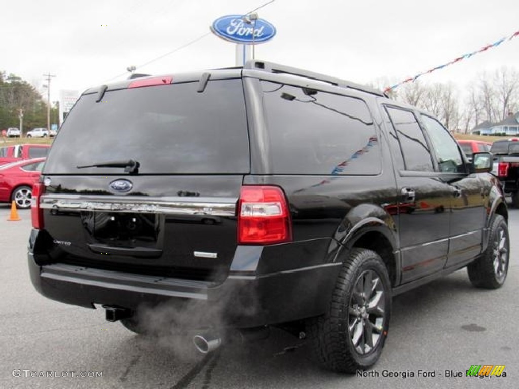 2017 Expedition EL Limited 4x4 - Shadow Black / Ebony photo #5