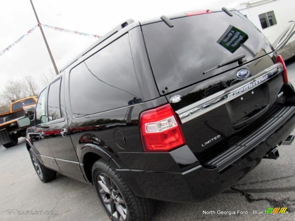 2017 Expedition EL Limited 4x4 - Shadow Black / Ebony photo #39