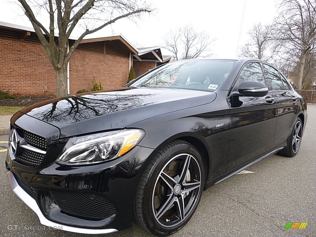 Black 2016 Mercedes-Benz C 450 AMG Sedan Exterior Photo #117986115