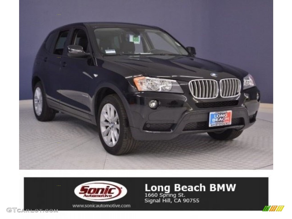 Black Sapphire Metallic BMW X3