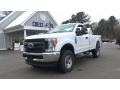 2017 Oxford White Ford F350 Super Duty XL Regular Cab 4x4  photo #3