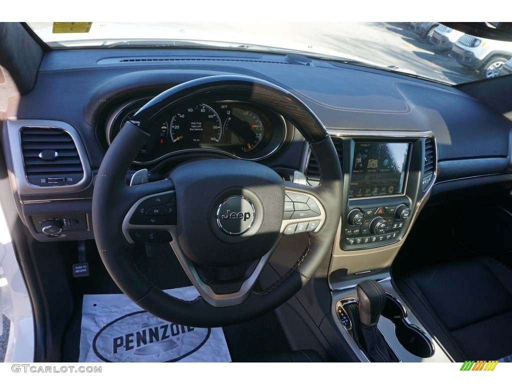 2017 Grand Cherokee Summit 4x4 - Bright White / Dark Sienna Brown/Black photo #7