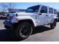 2017 Bright White Jeep Wrangler Unlimited Sahara 4x4  photo #1