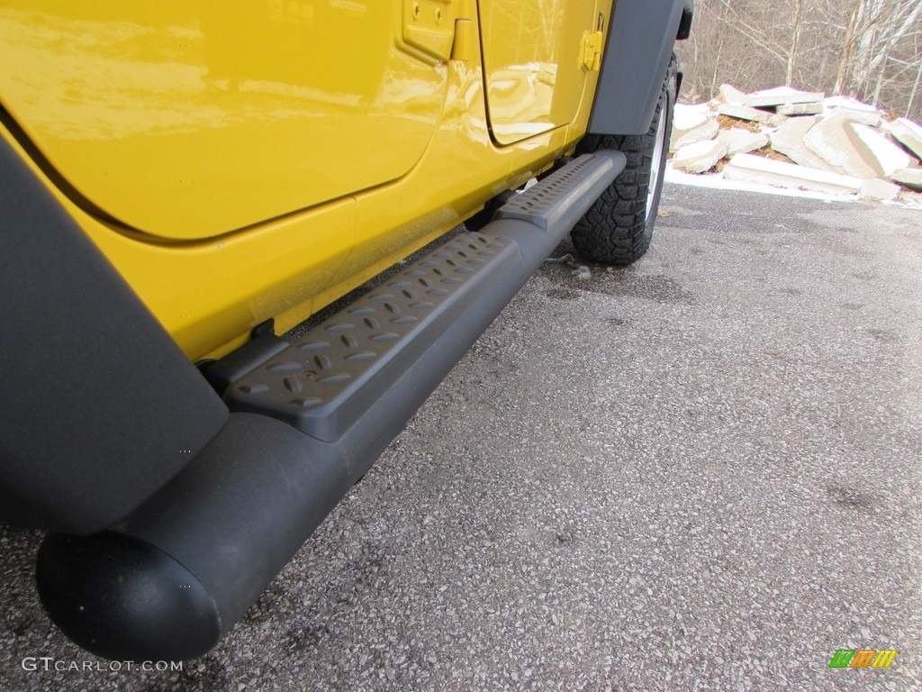 2009 Wrangler Unlimited X 4x4 - Detonator Yellow / Dark Slate Gray/Medium Slate Gray photo #12