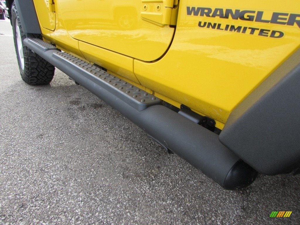 2009 Wrangler Unlimited X 4x4 - Detonator Yellow / Dark Slate Gray/Medium Slate Gray photo #13