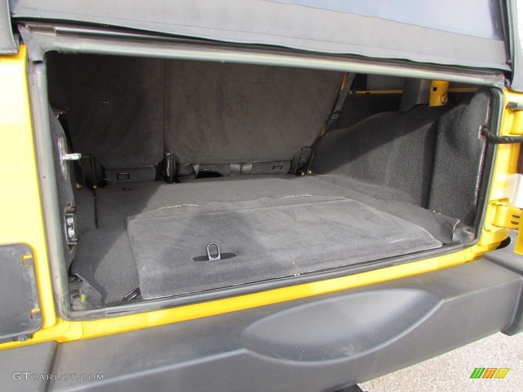 2009 Wrangler Unlimited X 4x4 - Detonator Yellow / Dark Slate Gray/Medium Slate Gray photo #15