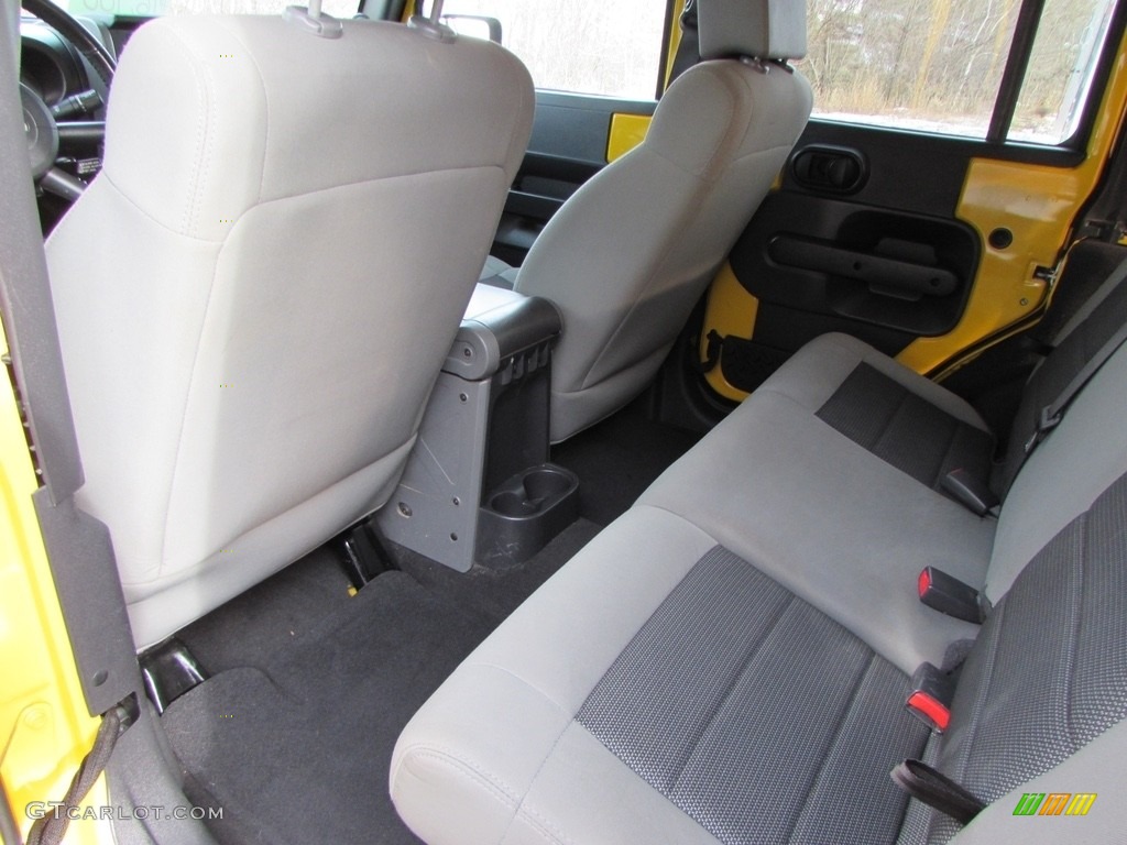 2009 Wrangler Unlimited X 4x4 - Detonator Yellow / Dark Slate Gray/Medium Slate Gray photo #19