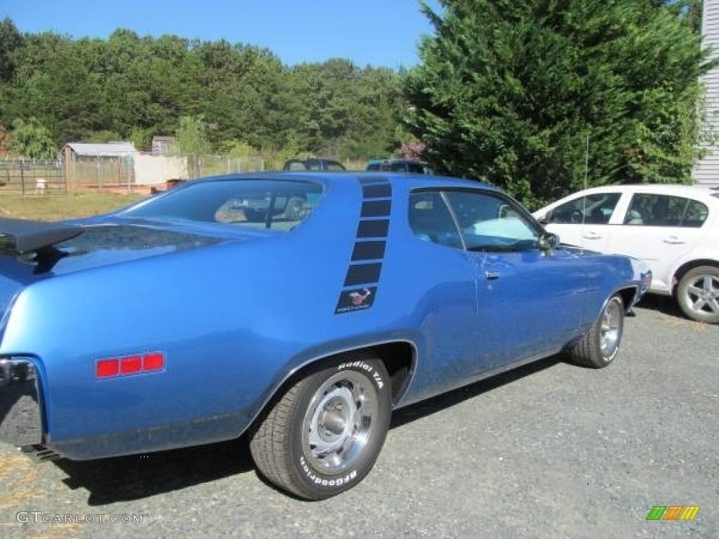 Blue Metallic 1971 Plymouth Satellite Road Runner Exterior Photo #117988276