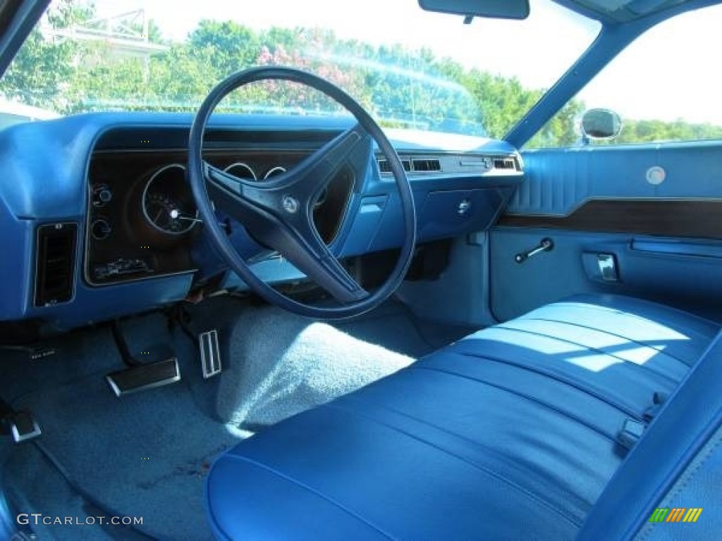 1971 Satellite Road Runner - Blue Metallic / Blue photo #6