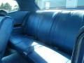 1971 Plymouth Satellite Blue Interior Rear Seat Photo