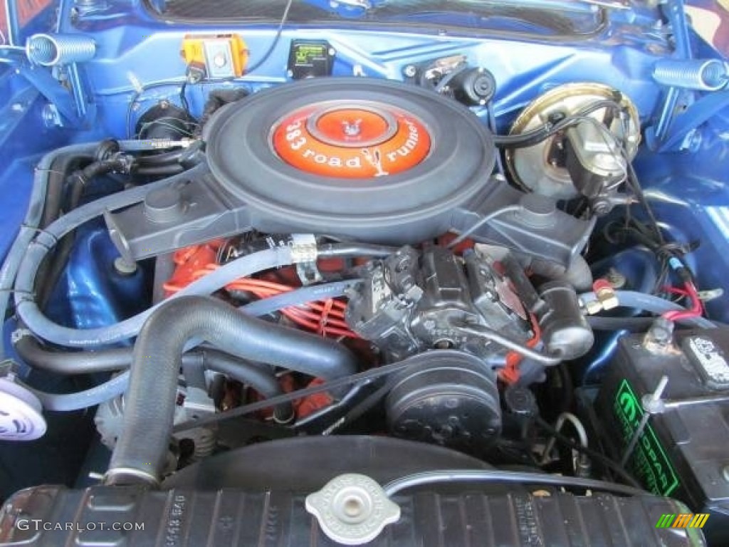 1971 Plymouth Satellite Road Runner 383ci OHV 16-Valve V8 Engine Photo #117988480