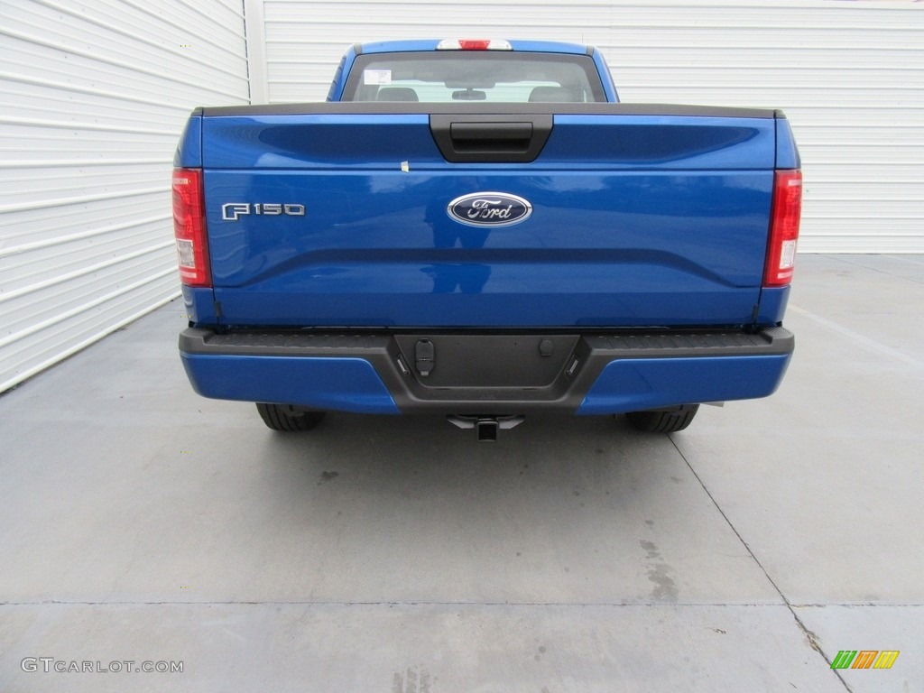 2017 F150 XL Regular Cab - Lightning Blue / Earth Gray photo #5