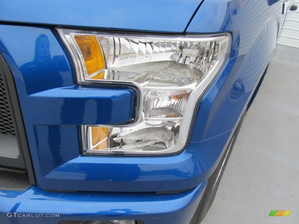 2017 F150 XL Regular Cab - Lightning Blue / Earth Gray photo #9