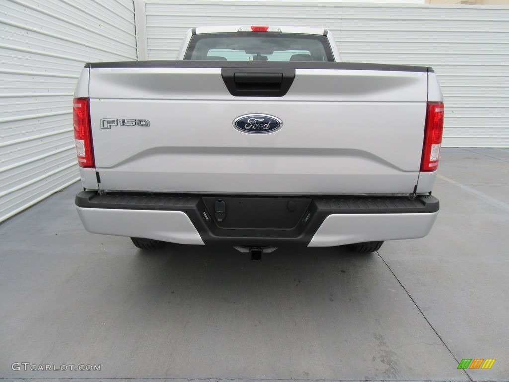 2017 F150 XL Regular Cab - Ingot Silver / Earth Gray photo #5