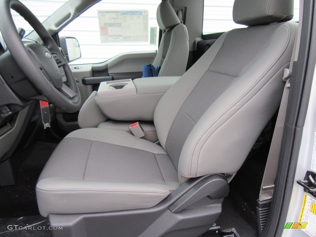 2017 F150 XL Regular Cab - Ingot Silver / Earth Gray photo #20