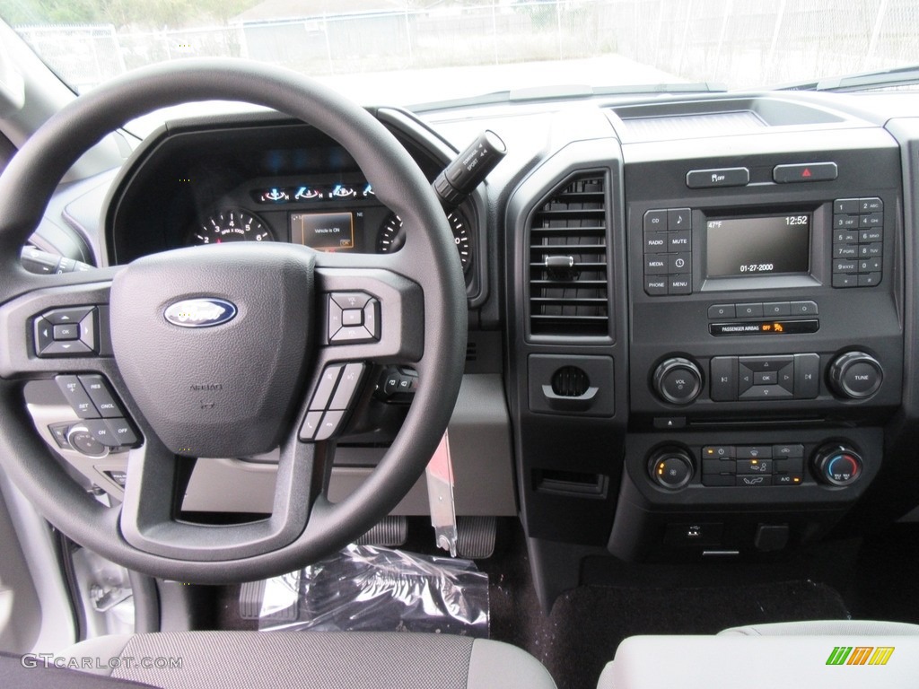 2017 F150 XL Regular Cab - Ingot Silver / Earth Gray photo #22