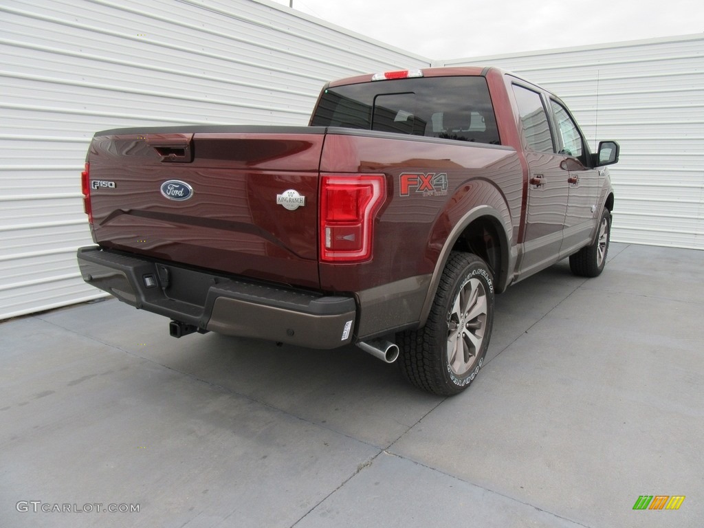 2017 F150 King Ranch SuperCrew 4x4 - Bronze Fire / King Ranch Java photo #4